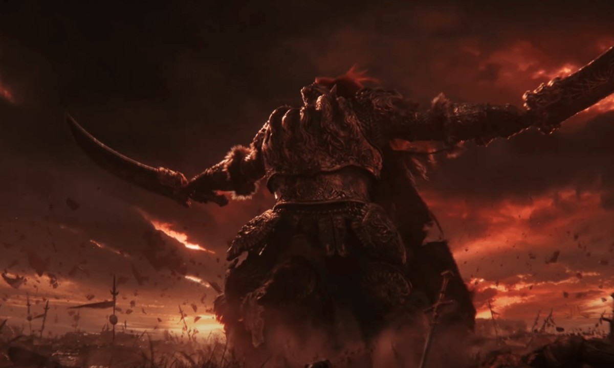 General Radahn in Elden Ring.